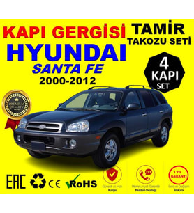 *Premium* Hyundai Santa Fe 2000-2012 Kapı Gergisi Tamir Plastiği (4Kapı)