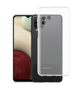 Samsung Galaxy A12 Uyumlu Lux Seri Premium Şeffaf Silikon Kılıf