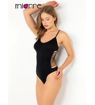 Seamless Bodysuit (Siyah)