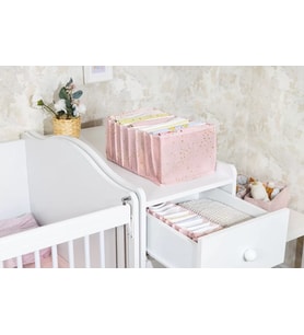 Baby Akordiyon Organizer Çekmece Düzenleyici Large (pembe) -04089