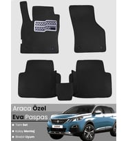 PEUGEOT 5008 (2009-2016) Uyumlu EVA Paspas Tam Set–Araca Özel,Oto Paspas