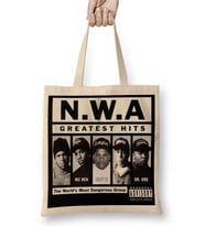 Nwa Greatest Hıts N666 Bez Çanta Uzun Saplı