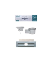 Ubm Duş Kanalı 30 cm (Gri)