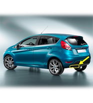 Ford Fiesta 2013-2016 Arka Tampon Çeki Demiri Kapağı 1531833