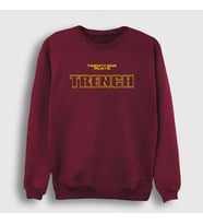 Presmono Unisex Bordo Trench Twenty One Pilots Sweatshirt 120408tt (Bordo)