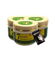 7 Days Ginger 3Lü Adet Miracle Slimming Cream Kremi 100 Ml + 1 Adet Jel Hediyeli
