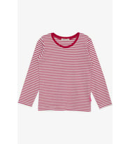 Breeze Kız Bebek Uzun Kollu Tişört Çizgili 9 Ay-3 Yaş, Fuşya