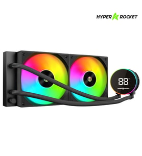Hyper Rocket 240MM ARGB WL240YN 240 Siyah Sıcaklık Göstergeli İşlemci Sıvı Soğutucu