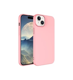 Apple iPhone 15 Uyumlu Kılıf Zore LSR Lansman Kapak (Açık Pembe)