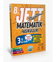ÜNLÜLER KARMASI 8.Sınıf Jett Matematik Fasiküller Soru Bankası