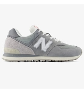 New Balance 574 Leather Unisex Light Gray Sneaker Hakiki Deri Günlük Spor Ayakkabı Gri
