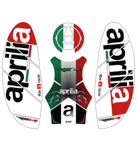 Grippatch Aprilia RSV4 (2024) Uyumlu 14 Parça Tank Pad Seti GC46-1