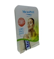 Micro Peel İpek Kese Yağlı Ciltler İçin Banyo Kesesi 16CMX24CM