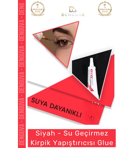 #KirpikYapıştırıcı Su Geçirmez Profesyonel Güçlü Kalıcı Dayanıklı Kirpik Yapıştırıcısı Glue Siyah Re