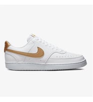 Nike Court Vision Lo Nn Kadın Sneaker Ayakkabı BEYAZ ALTIN