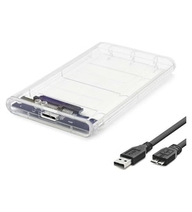 Hdd Kutu Usb3.0 Plastik Sata 2.5" Transparent HDX1760