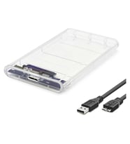 Hdd Kutu Usb3.0 Plastik Sata 2.5" Transparent HDX1760
