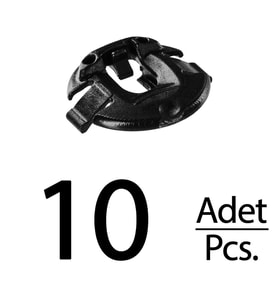 Seat Skoda VW Passat Audi A1 A4 A5 A6 için Çamurluk Bağlantı Elemanı Klips - 10 Adet