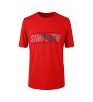 Trender Simplism Baskı Süpreme Kırmızı Erkek T-Shirt 226-15