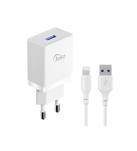 Joko JK77 12W + PX17 1M 2.4A Usb to Lightning Kablolu PD Şarj Cihazı