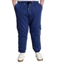 Mode XL Erkek Kot Pantolon CHIEF BLUE Lastikli 23919 Mavi
