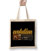 Funny Evolution Of The Camera Photography Bez Çanta Uzun Saplı