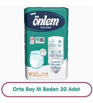 Önlem Emici Külot M Beden 30 Adet