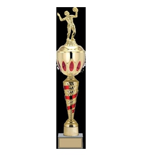ODAK KUPA - Figürlü Kupalar - Voleybol Kadın Figürlü Kupalar FG-086 B - 60 cm