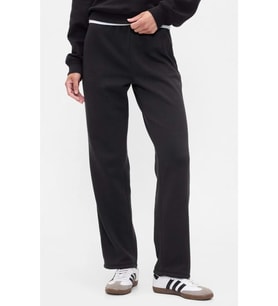 Gap Doorbuster Logo Pull-On Slim 800432 Kadın Eşofman Altı (Siyah)