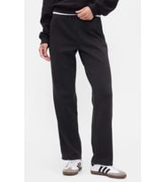 Gap Doorbuster Logo Pull-On Slim 800432 Kadın Eşofman Altı (Siyah)