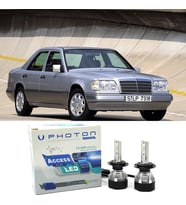 Mercedes E W124 Led Xenon Uzun + Kısa Far Ampulü H4 Access Yeni Seri Beyaz