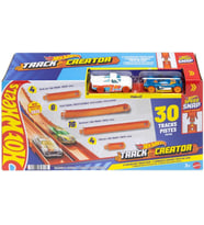 Hot Wheels Oyuncak Araba Parça Seti, Track Creator Deluxe Paketi Ve 2 1:64 Ölçekli Döküm Araçlar, 25 (Çok Renkli)