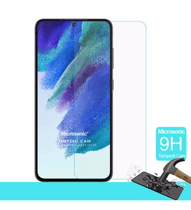 Microsonic Samsung Galaxy S21 FE Tempered Glass Cam Ekran Koruyucu