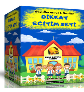 Okul Öncesi ve 1. Sınıflar Dikkat Eğitim Seti (3-8 YAŞ)