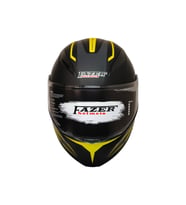 Motosiklet Çene Açılır Kask Ece 22.06 Sertifika Güneş Vizörü Motor Kaskı Duncan Yellow