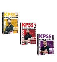 Yargı Yayınları 2026 KPSS Genel Kültür Tarih Coğrafya ve Vatandaşlık Soru Bankası Seti 3 Kitap