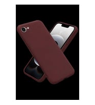 Apple İphone 16e Kılıf First Silikon - Bordo