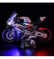 RGB Işıklı BMW M 1000 RR Technic Yapı Blok Seti  Motor Modeli (LEGO Marka Değildir) 1:5 Ölçek