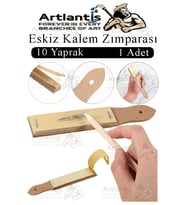 Kalem Zımparası 1 Adet Eskiz Zımpara Kağıdı Füzen Kömür Kalem Karakalem Kalemtraş Kömür Bileme İnce Dişli Çizim Zımpara (Naturel)