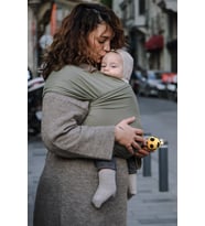 Neko Esnek Wrap Sling - Haki (Haki-Yeşil)