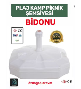 Şemsiyesi Bidonu 20 Litre