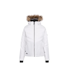 Trespass FAJKSKTR0028 Gaynor Female DLX Ski Jacket White Kadın Kayak Ceketi (Beyaz)