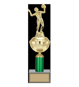 ODAK KUPA - Figürlü Kupalar - Voleybol Kadın Figürlü Kupalar FG-049 C - 38 cm