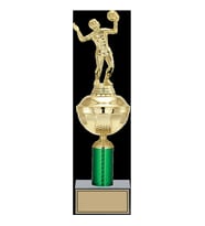 ODAK KUPA - Figürlü Kupalar - Voleybol Kadın Figürlü Kupalar FG-049 C - 38 cm