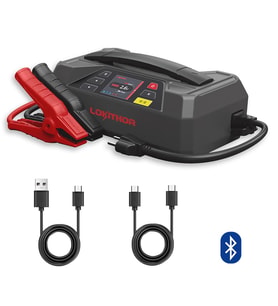 Lokithor JTC4250 12V/220V 4250Amp LiFePO4 Akıllı Akü Test + Akü Takviye + Akü Şarj Cihazı