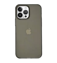 Apple iPhone 14 Pro Kılıf Pc Sert Şeffaf Kapak - Siyah