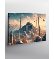 Kanvas Tablo Cami Manzarası