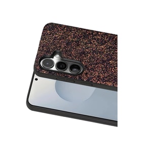 Onegif  Galaxy S25 Bright Simli Kapak - Derin Mor