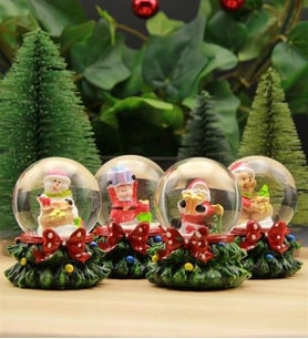 Yılbaşı Noel Kar Küresi Christmas Çam Ağacı (01)