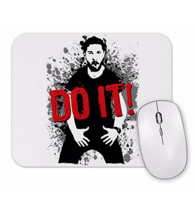 Doctor Who Tardis Nasa Logo Mouse Pad